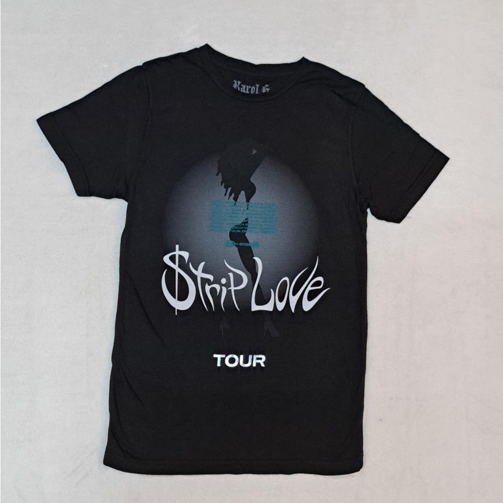 Karol G - Strip Love Official Tour Merchandise T-Shirt- Adult Size SMALL